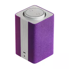 Умная колонка Яндекс.Станция с Алисой, цвет фиолетовый