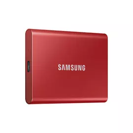 Внешний SSD накопитель Samsung Т7, 2 Тб, USB 3.2, красный