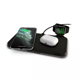 Зарядное устройство беспроводное Zens Liberty Fabric, черный