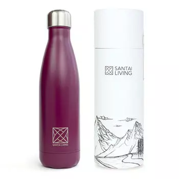 Термокружка - термос "EVERYDAY" из стали 500 мл, фиолетовая