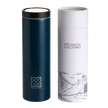 Термокружка "To-Go 360°" из стали 450 мл, синяя