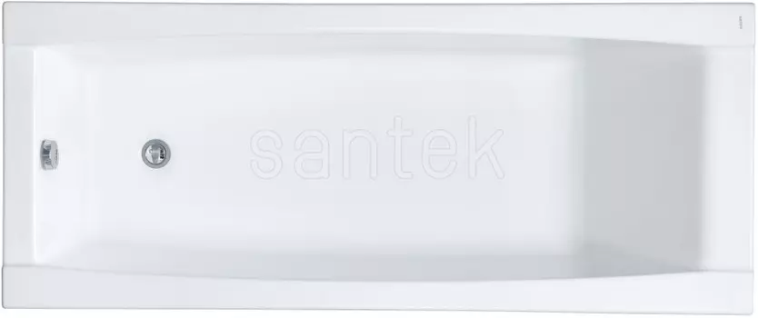 Акриловая ванна 150x70 см Santek Санторини 1.WH30.2.497
