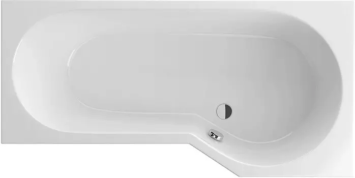 Акриловая ванна 160x80 см правая Excellent Be Spot WAEX.BSP16WH