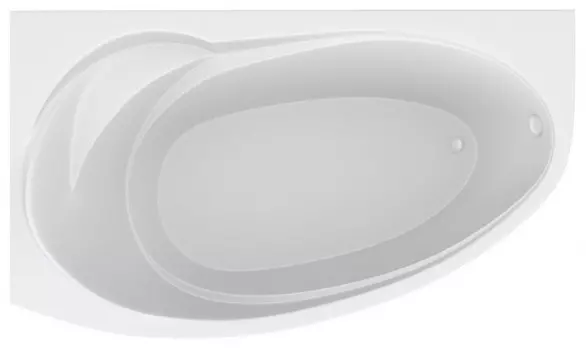 Акриловая ванна 160x95 см L Marka One Julianna 01дж1695л