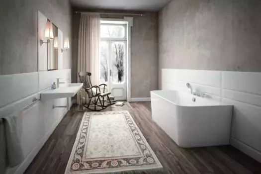 Акриловая ванна 160x75 см Vagnerplast Maggie KRBV165MAG9X-64