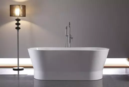 Акриловая ванна 165x73 см BelBagno BB406-1650-730
