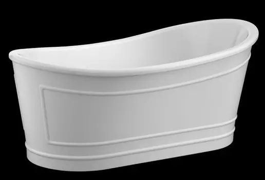Акриловая ванна 167,6х90 см BelBagno BB32