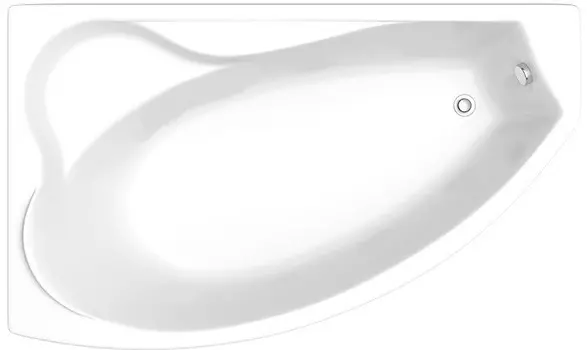 Акриловая ванна 170х104 см L Bas Николь B00027