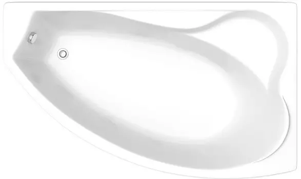 Акриловая ванна 170х104 см R Bas Николь B00028