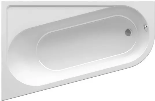 Акриловая ванна 170x105 см L Ravak Chrome CA31000000