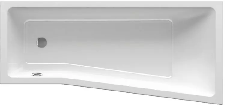Акриловая ванна 170x75 см L Ravak BeHappy II C941000000