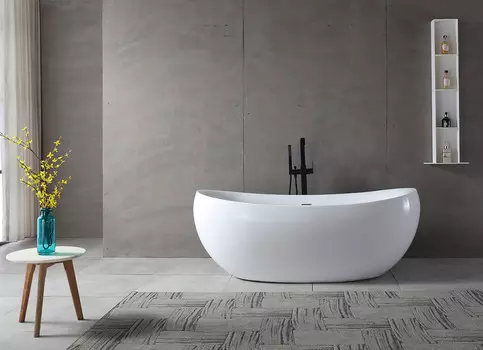 Акриловая ванна 170x80 см Abber AB9236