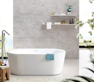 Акриловая ванна 170x80 см Abber AB9345-1.7