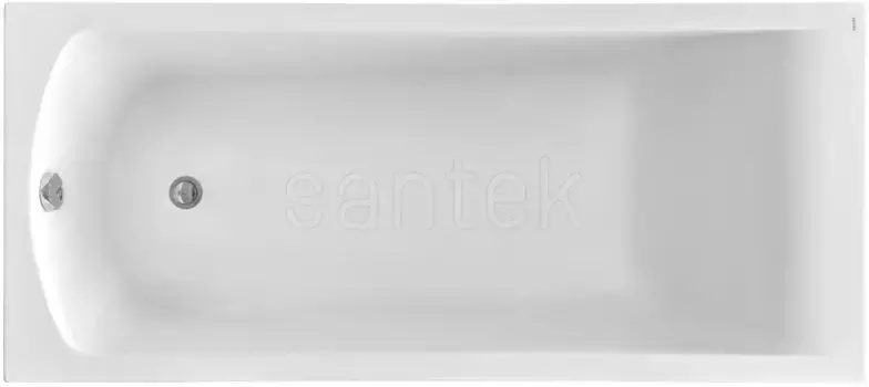 Акриловая ванна 170x75 см Santek Фиджи 1.WH50.1.596