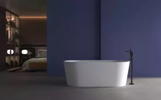 Акриловая ванна 170x80 см Abber AB9209MW