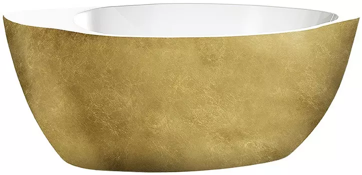 Акриловая ванна 174х84 см Lagard Versa Treasure Gold lgd-vsa-tg