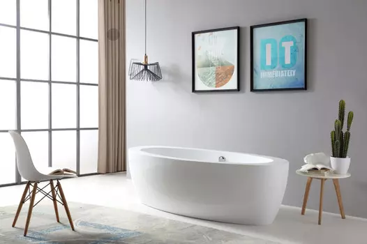 Акриловая ванна 185x91 см Abber AB9206