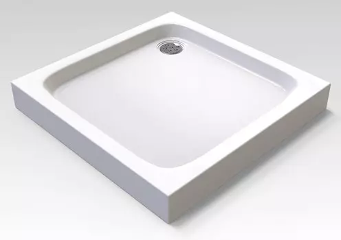 Акриловый поддон 80x80 см Veconi Tezeo TZ02-80K-01-19С1