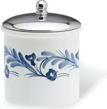 Баночка Stil Haus Nemi 745(40) хром/белый