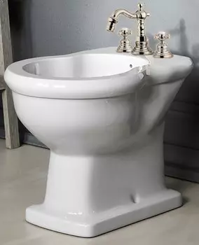 Биде напольное без ободка Tiffany World Bristol TWBR06-3bi*3