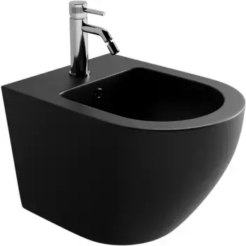 Биде подвесное Ceramica Nova Uno CN11002MB черный матовый