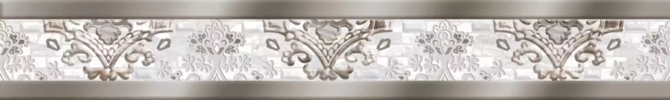 Бордюр Axima Венеция G бежевый Люкс 9x60