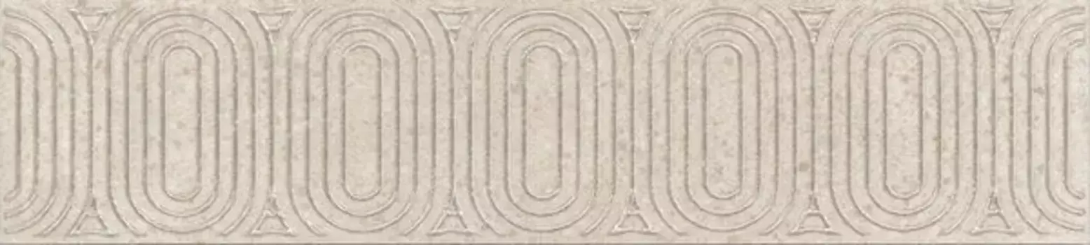 Бордюр Безана бежевый обрезной 25*5.5