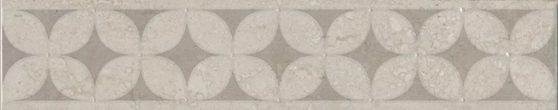 Бордюр Kerama Marazzi Туф бежевый светлый глянцевый 30x5,7x6,9 OS/A218/8340