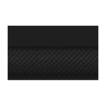 Бордюр объемный Катрин черный (13-01-1-25-43-04-1451-0) 15x25