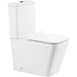 Чаша напольного безободкового унитаза BelBagno Ardente-R BB02093CPR