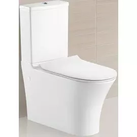 Чаша напольного безободкового унитаза BelBagno Deluca BB343CPR