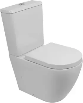 Чаша напольного безободкового унитаза BelBagno Sfera-R BB2141CP-TOR