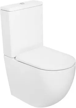 Чаша напольного безободкового унитаза Cezares Stylus CZR-152-CPR