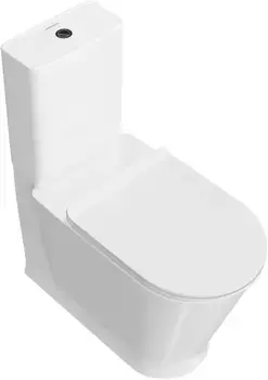 Чаша напольного безободкового унитаза Kerama Marazzi Plaza Modern PLMR.wc.01