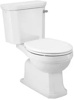 Чаша напольного унитаза с сиденьем микролифт Jaquar Queen's QNS-WHT-7751P