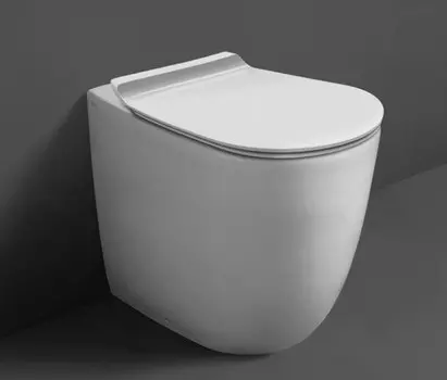 Приставной безободковый унитаз Simas Vignoni VI21bi