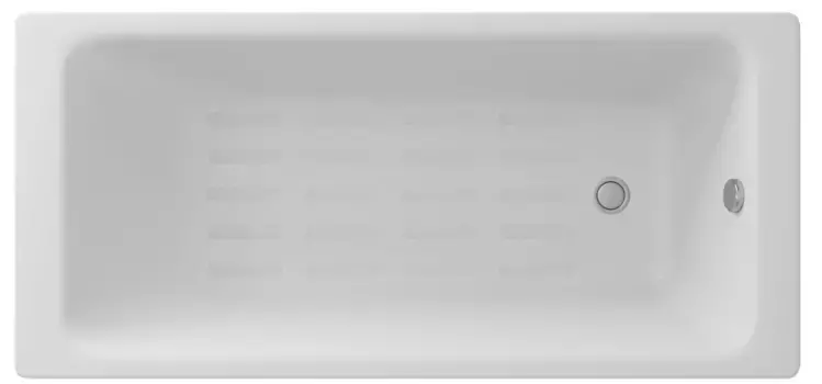 Чугунная ванна 160x70 см Delice Parallel DLR220504-AS