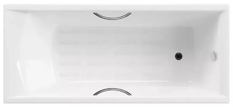 Чугунная ванна 160x70 см Delice Prestige DLR230614R-AS