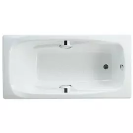 Чугунная ванна 170*85 см с противоскользящим покрытием Roca Ming 2302G000R