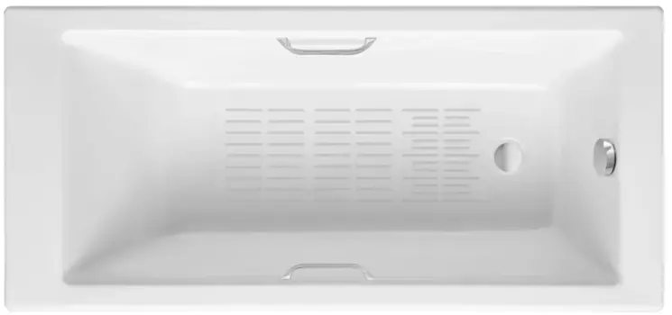 Чугунная ванна 170x70 см Delice Eclat DLR230621R-AS