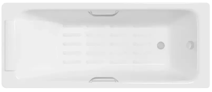 Чугунная ванна 170x70 см Delice Palomba DLR230620R-AS