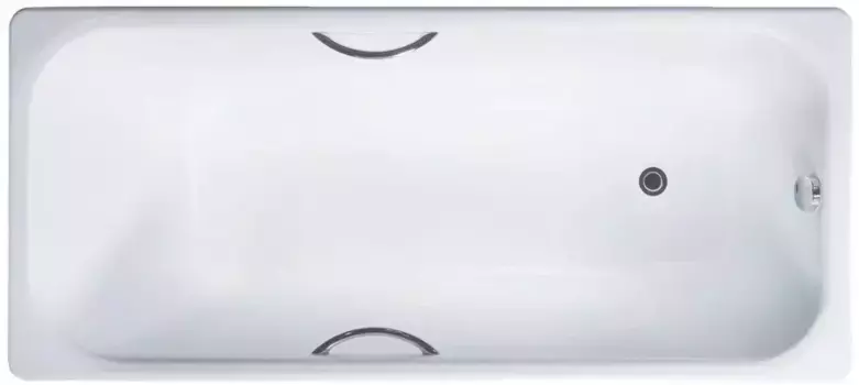 Чугунная ванна 170x75 см Delice Aurora DLR230606R