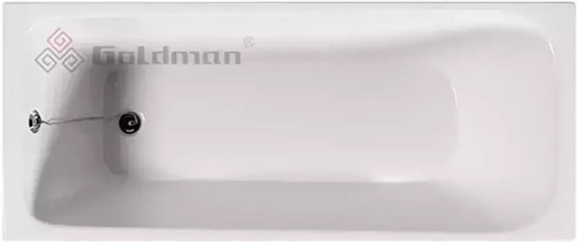 Чугунная ванна 170x75 см Goldman Comfort CF17075