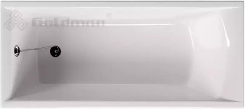 Чугунная ванна 180x80 см Goldman Elite ET18080
