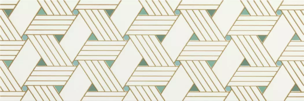 Декор ColiseumGres Лайфстайл Уайт твист 25x75