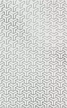 Декор HGD/A371/6397 Ломбардиа белый 25*40