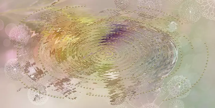 Декор Мечта песочный Бабочка отражение (04-01-1-08-05-23-371-2) 20x40