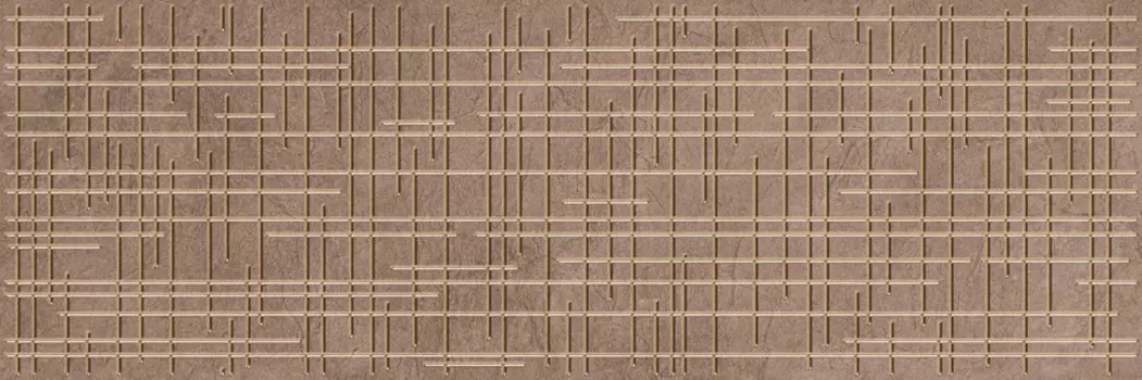Декор Нефрит-Керамика Кронштадт коричневый 20x60