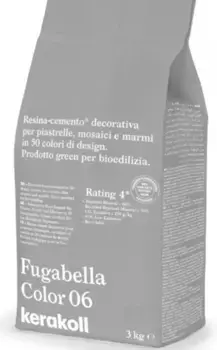 Декоративная полимерная затирка Kerakoll Fugabella Color 3кг №06