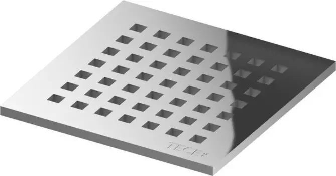 Декоративная решетка 142142 мм TECE TECEdrainpoint S quadratum хром 3665009